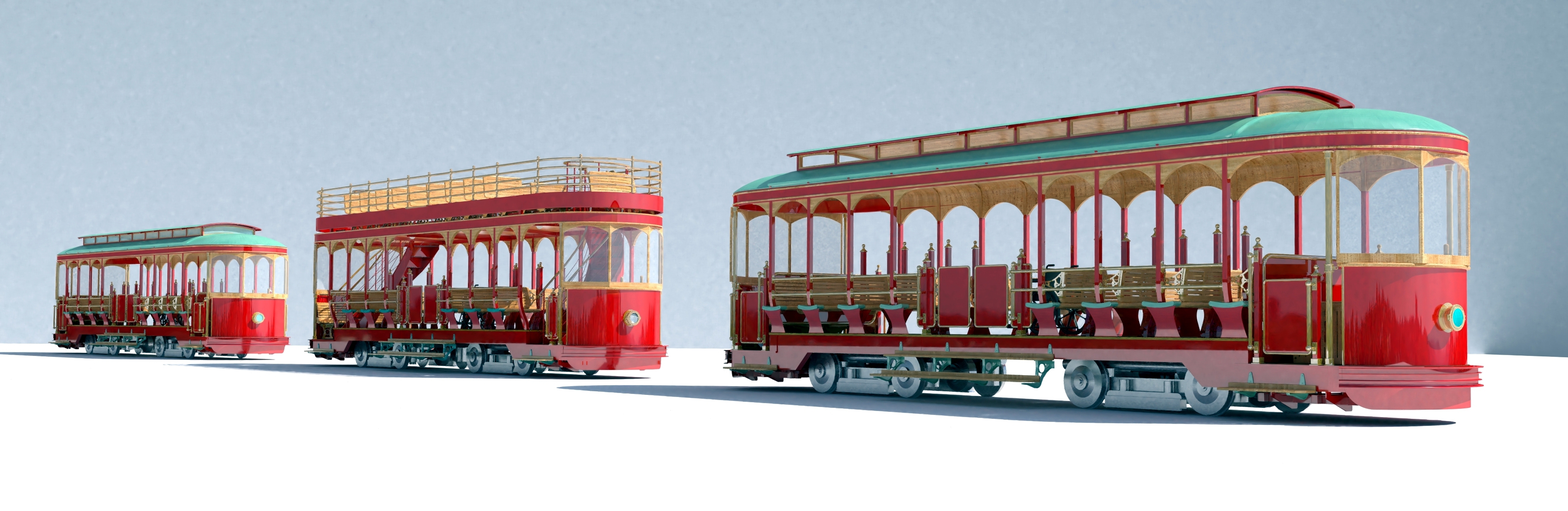 BCM Ltd heritage trolley consist